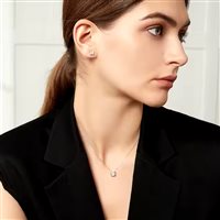 Collar Gaurosa Mujer Fantasy in Plata Moissanite MSN22052405 - MSN22052405